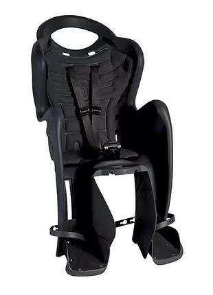 Детское кресло bellelli mr fox lux на багажник до 22кг черный (fot055)