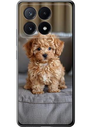 Чехол на xiaomi poco x6 pro mini-maltipoo из силикона fch_0162534