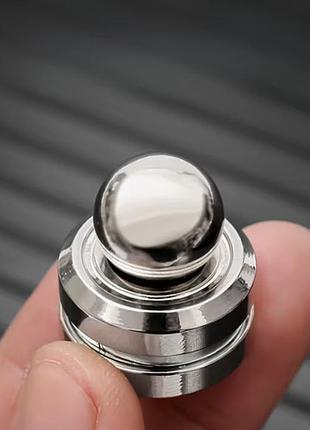 Металлическая магнитная игрушка антистресс magnetic sphere, спиннер магнитный, фиджет, подарок для взрослого сріблястий