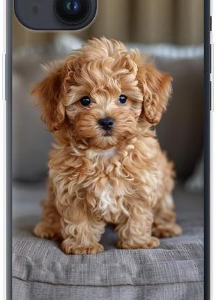 Чехол на iphone 14 plus mini-maltipoo из силикона fch_0162464