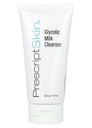 Ніжна піна для вмивання з гліколевою кислотою prescriptskin glycolic milk cleanser, 177 мл