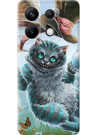 Чехол на xiaomi redmi note 13 pro 5g чеширский кот 2 из силикона fch_0161606