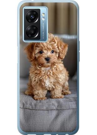 Чехол на oppo a77 5g mini-maltipoo из силикона fch_0162451