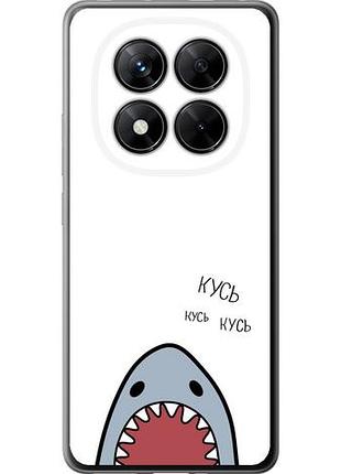 Чехол на xiaomi poco x7 акула из силикона fch_0164159