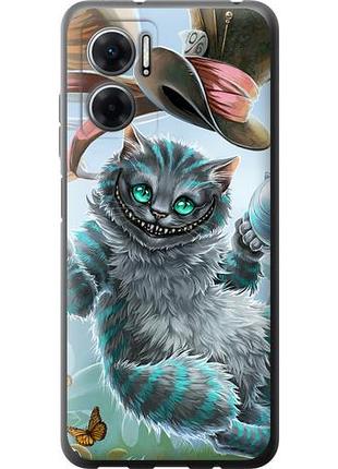 Чехол на xiaomi redmi 10 5g чеширский кот 2 из силикона fch_0161664