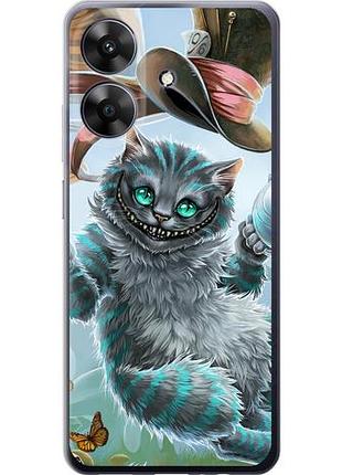 Чехол на realme note 60 чеширский кот 2 из силикона fch_0161614