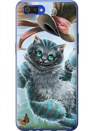 Чехол на realme c2 чеширский кот 2 из силикона fch_0161567