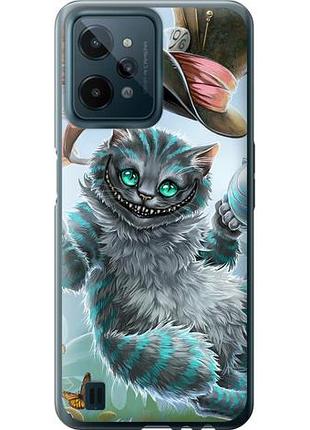 Чехол на realme c31 чеширский кот 2 из силикона fch_0161545