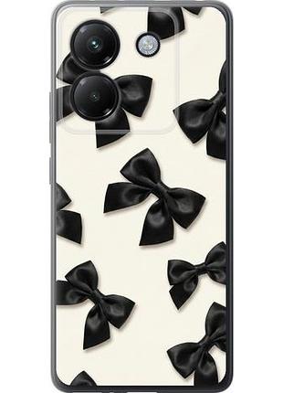 Чехол на xiaomi poco m7 pro 5g dark coquette из силикона fch_0156490