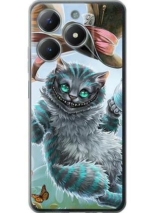 Чехол на realme c61 чеширский кот 2 из силикона fch_0161619
