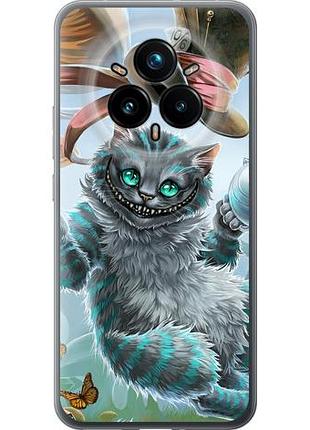 Чехол на realme 14 pro + чеширский кот 2 из силикона fch_0161610