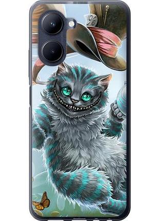 Чехол на realme c33 чеширский кот 2 из силикона fch_0161573