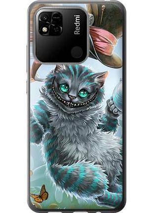 Чехол на xiaomi redmi 10a чеширский кот 2 из пластика fch_0009579