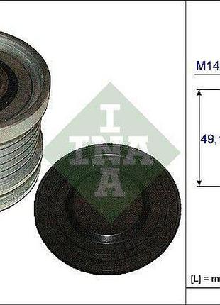 Шків генератора ford, 535018210