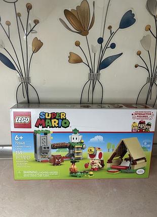 Конструктор lego super mario лагерь капитана тоада (72040)