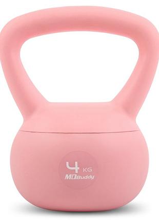Гиря мягкая mdbuddy soft kettlebell ta-7039 вес 4-10кг цвета в ассортименте 4