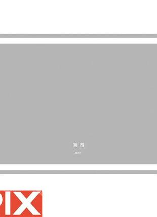 Зеркало настенное rix mirra mr05-90x70-reverse, (с led-подсветкой, регулятором яркости, антизапотевание)