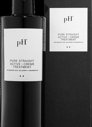 Крем-актив для выпрямления волос ph laboratories pure straight 500 мл