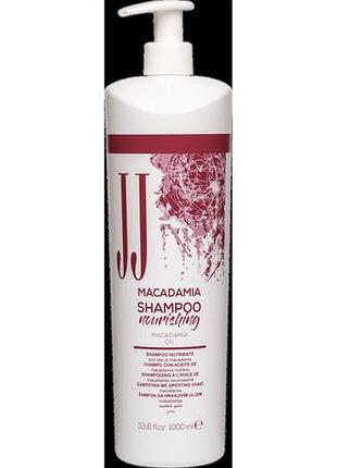 Питательный шампунь с маслом макадамии jj's macadamia 1000 мл