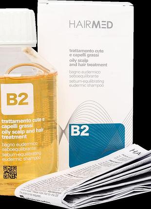 Эудермический себорегулирующий шампунь hairmed b2 200 мл