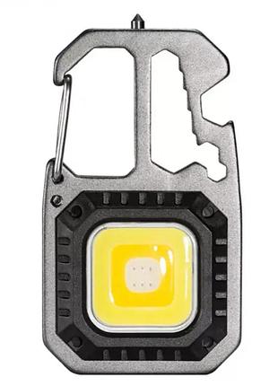 Портативный mini led фонарик w5138 500 лм 500 мач type-c мультитул