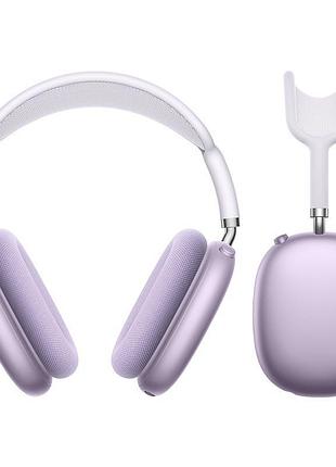 Бездротові навушники hoco w65 зі змінними амбушюрами bluetooth 5.4/aux/tf-карта 400 ма·год до 45 годин фіолетові
