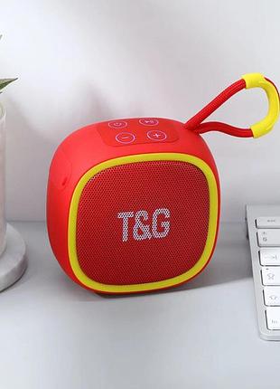 Колонка акумуляторна tg659, універсальна колонка для дому та вулиці bluetooth з ремінцем ms-87