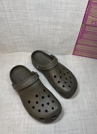 Оригинальные анатомические массажные шлепанцы кроксы сабо crocs