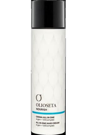 Мультифункціональний крем для волосся все в одному barex olioseta nourish 200 мл