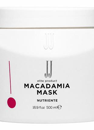 Живильна маска з олією макадамії jj's macadamia 500 мл