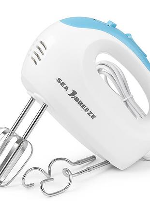 Миксер для удобного приготовления пищи seabreeze sb-051 300 вт, миксер с функцией регулировки скорости vp-30