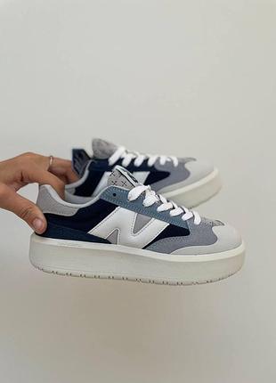 Женские кроссовки new balance ct302 white blue, универсальная и стильная обувь для каждого дня нью беланс 38