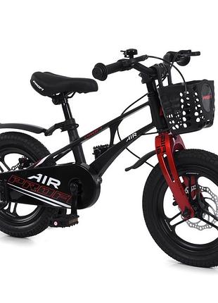 Дитячий двоколісний велосипед air pro mb 161059 black 16 дюймів