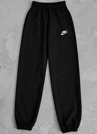 Штаны nike черные, спортивные штаны найк на каждый день, джоггеры с манжетами для мужчин xl