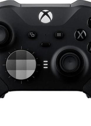 Бездротовий геймпад xbox elite wireless controller series 2 bluetooth, usb-c, до 40 годин, змінні стіки, кейс для xbox та пк