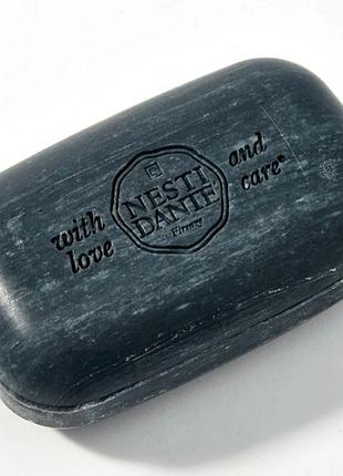 Italy,nesti dante luxury black soap, премиум органическое парфюмированное чёрное  мыло для лица, волос, тела,шампунь, активированный уголь