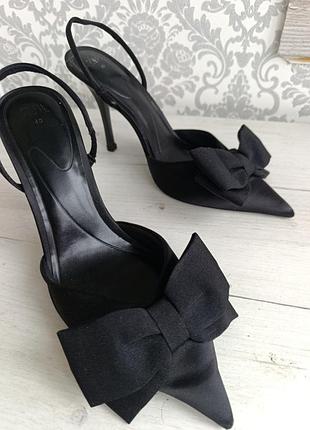 Туфли лодочки (slingbacks) zara, 40 размер