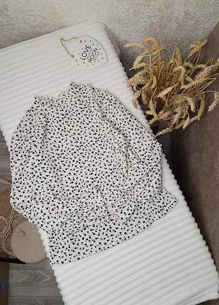 Цветочная блуза от zara 11-12 лет (152) блузка