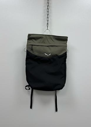 Рюкзак тоте сумка salewa fanes tote bag black/beige