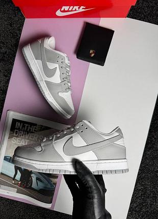 Жіночі кросівки nike sb dunk low pro grey fog