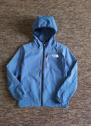 Ветровка дождевик софтшелл the north face на рост 134-140.