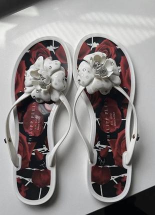 Шльопанці philipp plein розмір 38