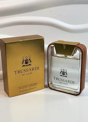 Trussardi my land eau de toilette 100 мл