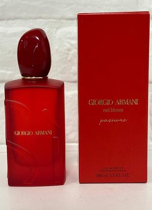 Giorgio armani red bloom passione eau de parfum 100 мл
