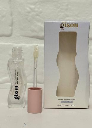 Gisou honey infused lip oil coconut frost