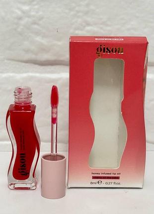 Gisou honey infused lip oil – cherry on the cake