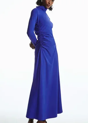 Сукня cos high-neck gathered midi dress / xs