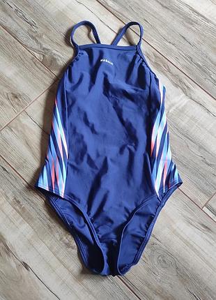 Спортивний суцільний купальник nabaiji aqua resist, розмір  (на 10-11 років / 140-146 см)