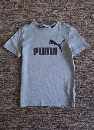 Коттоновая футболка puma указана 7-8 лет..