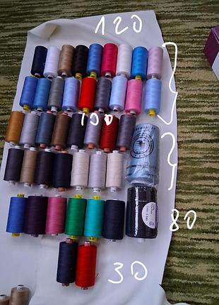 Швейна нитка gutermann , kupfer 120 ,80 товщина